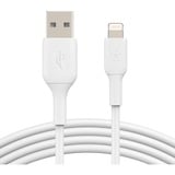 Belkin Boost Charge Lightning naar USB-A kabel 3 meter Wit, CAA001bt3MWH