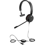 Jabra EVOLVE 30 II UC Mono headset Zwart