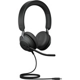 Jabra Evolve2 40 headset Zwart, USB-C, Microsoft Teams