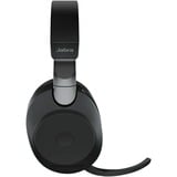 Jabra Evolve2 85 over-ear headset Zwart, Stereo, UC, USB-C, DeskStand