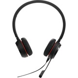Jabra Evolve 30 II MS Stereo headset Zwart