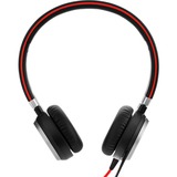 Jabra Evolve 40 MS Duo headset Zwart/zilver