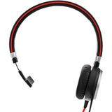 Jabra Evolve 40 MS Mono headset Zwart/zilver