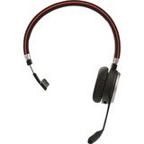 Jabra Evolve 65 MS Mono over-ear headset Zwart, Inclusief Laadstation