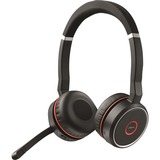 Jabra Evolve 75 MS Duo headset Zwart