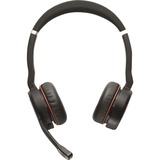 Jabra Evolve 75 UC Duo headset Zwart