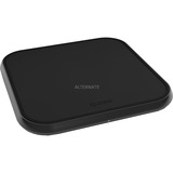 Zens Single Aluminium Wireless Charger Zwart