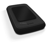 Zens Wireless Powerbank met zelfklevende grip Zwart