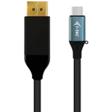 i-tec USB-C naar Display-Port 4K / 60 Hz adapter Zwart, 1,5 m