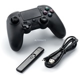 Nacon Asymmetric wireless controller Zwart, Bluetooth, PlayStation 4