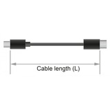 DeLOCK Mini DisplayPort > DisplayPort kabel Zwart, 1 meter, 8K 60 Hz 