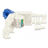 DeLOCK RJ45 plug Cat.6A UTP toolfree stekker Wit, 2 stuks