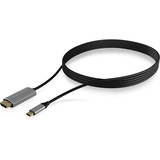 ICY BOX IB-CB020-C - USB-C (male) > HDMI (male) kabel Zwart, 1,8 meter