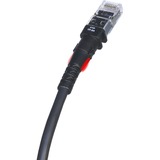 Patchsee Cat.6a netwerkkabel TP-6A-F/9 Zwart, 2,7 meter, U/FTP, RJ-45