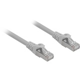 Sharkoon Cat.6a netwerkkabel Grijs, 0,25 meter, SFTP, RJ-45, Halogeenvrij