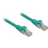 Sharkoon Cat.6a netwerkkabel Groen, 5 meter, SFTP, RJ-45, Halogeenvrij