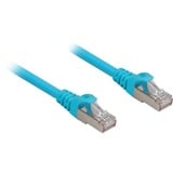 Sharkoon Cat.6a netwerkkabel Blauw, 5 meter, SFTP, RJ-45, Halogeenvrij