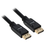 Sharkoon Displayport 1.3 kabel, 1 m Zwart, 4K