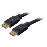 Sharkoon Displayport 1.3 kabel, 1 m Zwart, 4K