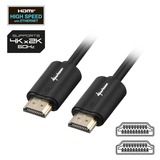Sharkoon HDMI 2.0 kabel Zwart, 1 m, 4K