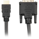 Sharkoon HDMI naar DVI-D Kabel, 5 m adapter Zwart, Dual-Link