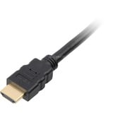 Sharkoon HDMI naar DVI-D (24+1) kabel Zwart, 1 meter