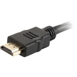 Sharkoon High Speed HDMI Kabel met Ethernet 1m Zwart, 4K, Verguld