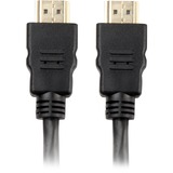 Sharkoon High Speed HDMI Kabel met Ethernet 2m Zwart, 4K, Verguld