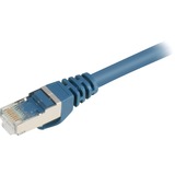 Sharkoon Netwerkabel SFTP, RJ-45 met Cat.6 Blauw, 0,25 meter