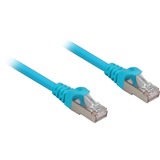 Sharkoon Patchkabel SFTP, RJ-45 met Cat.6a Blauw, 3 meter, Halogeenvrij