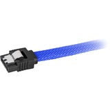 Sharkoon Sata III Kabel sleeve 45 cm Blauw