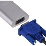 SilverStone EP11S USB hub adapter aluminium/wit