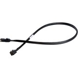 SilverStone mini-SAS-adapterkabel SFF 8643 naar SFF-8087 Zwart, 60cm
