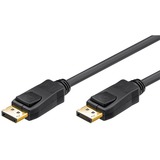 goobay Aansluitkabel DisplayPort 1.2 stekker > DisplayPort 1.2 stekker Zwart, 2 m