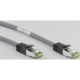 goobay Cat.8.1 netwerkkabel Grijs, 0,5 meter, S/FTP (PiMF), RJ-45