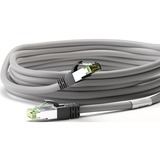 goobay Cat.8.1 netwerkkabel Grijs, 5 meter, S/FTP (PiMF), RJ-45