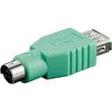PS/2 (male) naar USB-A 2.0 (female) adapter