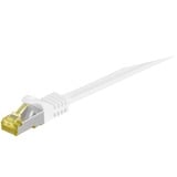 goobay Patchkabel RJ-45 S/FTP met Cat.7 Wit, 7,5 meter