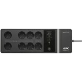 APC Back-UPS 850VA met USB Type-C en A oplaadpoorten Zwart, 8x Schuko, BE850G2-GR