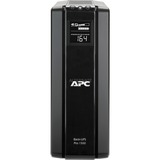 APC Back-UPS PRO 1500VA noodstroomvoeding ups Zwart, 6x schuko uitgang, USB, BR1500G-GR, Retail