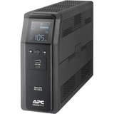 APC Back-UPS PRO BR1200SI - Noodstroomvoeding ups Zwart, 8x C13 uitgang, 2x USB lader (type A & C), 1200VA, USB dataport