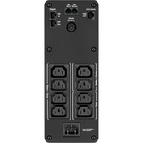 APC Back-UPS PRO BR1200SI - Noodstroomvoeding ups Zwart, 8x C13 uitgang, 2x USB lader (type A & C), 1200VA, USB dataport