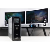 APC Back-UPS PRO BR1200SI - Noodstroomvoeding ups Zwart, 8x C13 uitgang, 2x USB lader (type A & C), 1200VA, USB dataport