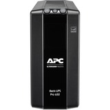 APC Back-UPS Pro 650VA, AVR, LCD ups Zwart, 5x C13, BR650MI