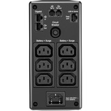 APC Back-UPS Pro 650VA, AVR, LCD ups Zwart, 5x C13, BR650MI