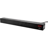 APC Basic Rack PDU 1U AP9565 Zwart