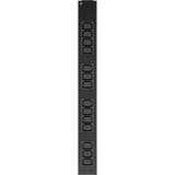 APC Rack PDU, Basic AP6003A 0U/2U, 14x C13