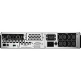APC Smart-UPS 3000VA noodstroomvoeding ups Zwart, 8x C13, 1x C19, USB, 2U, NMC, SMT3000RMI2UNC