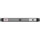 APC Smart-UPS C Lithium Ion, Short Depth 500VA, Network Card Grijs/zwart, 4x C13 uitgang, rack mountable, 1U, SCL500RMI1UNC