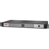 APC Smart-UPS C Lithium Ion, Short Depth 500VA, Network Card Grijs/zwart, 4x C13 uitgang, rack mountable, 1U, SCL500RMI1UNC